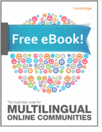 eBook: The Business Case for Multilingual Online Communities