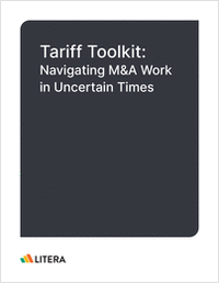 Tariff Toolkit: Navigating M&A Work in Uncertain Times