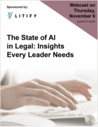 The State of AI in Legal: Insights Every Leader Needs