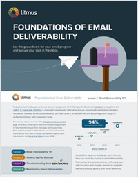Foundations of email deliverability