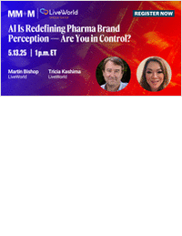 AI Is Redefining Pharma Brand Perception -- Are You in Control?