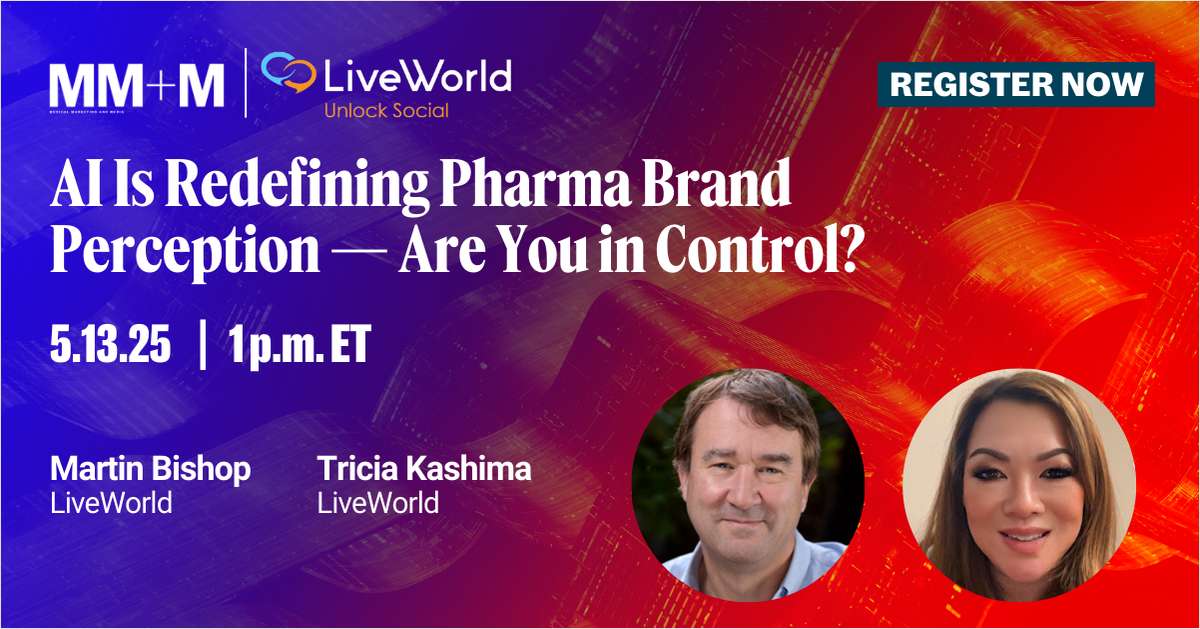 AI Is Redefining Pharma Brand Perception -- Are You in Control?