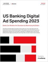 US Banking Digital Ad Spending 2023