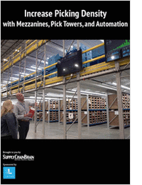 Increase Picking Density with Mezzanines, Pick Towers, and Automation