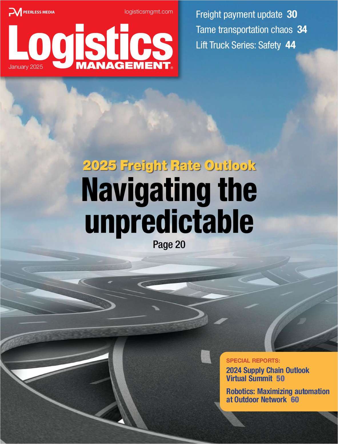 Logistics Management: 2025 Freight Rate Outlook: Navigating the unpredictable
