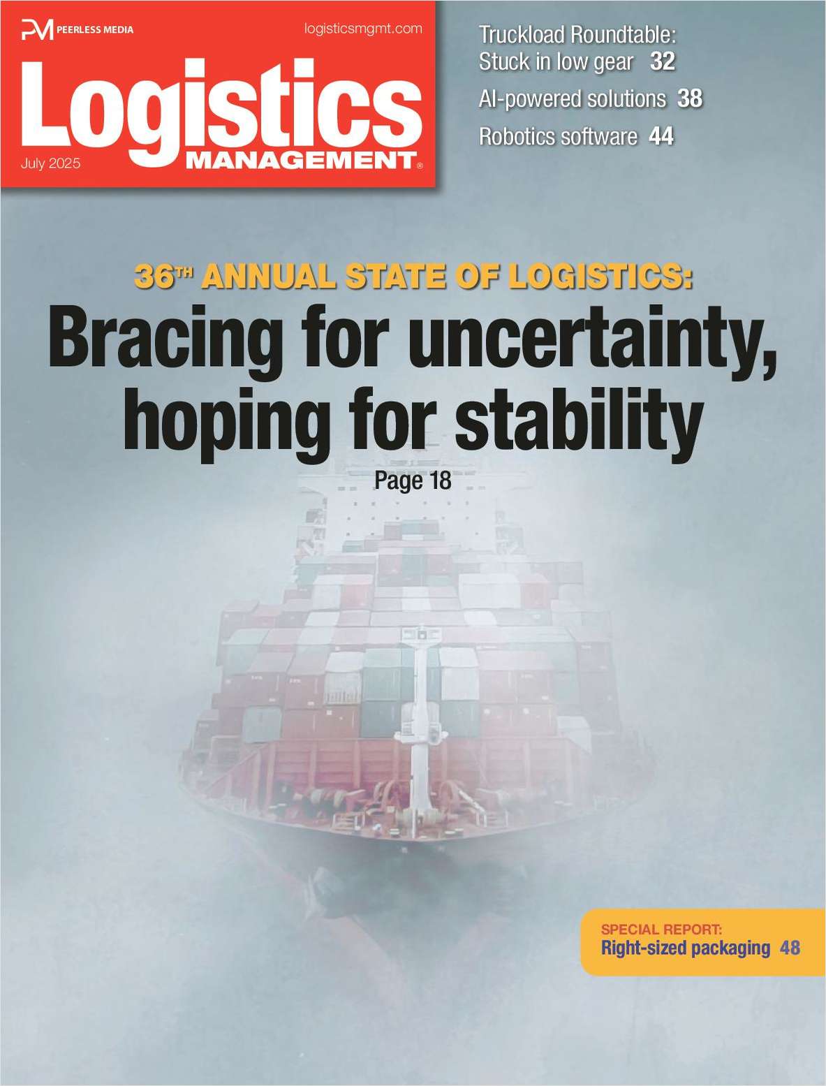 Logistics Management: The 36th Annual State of Logistics