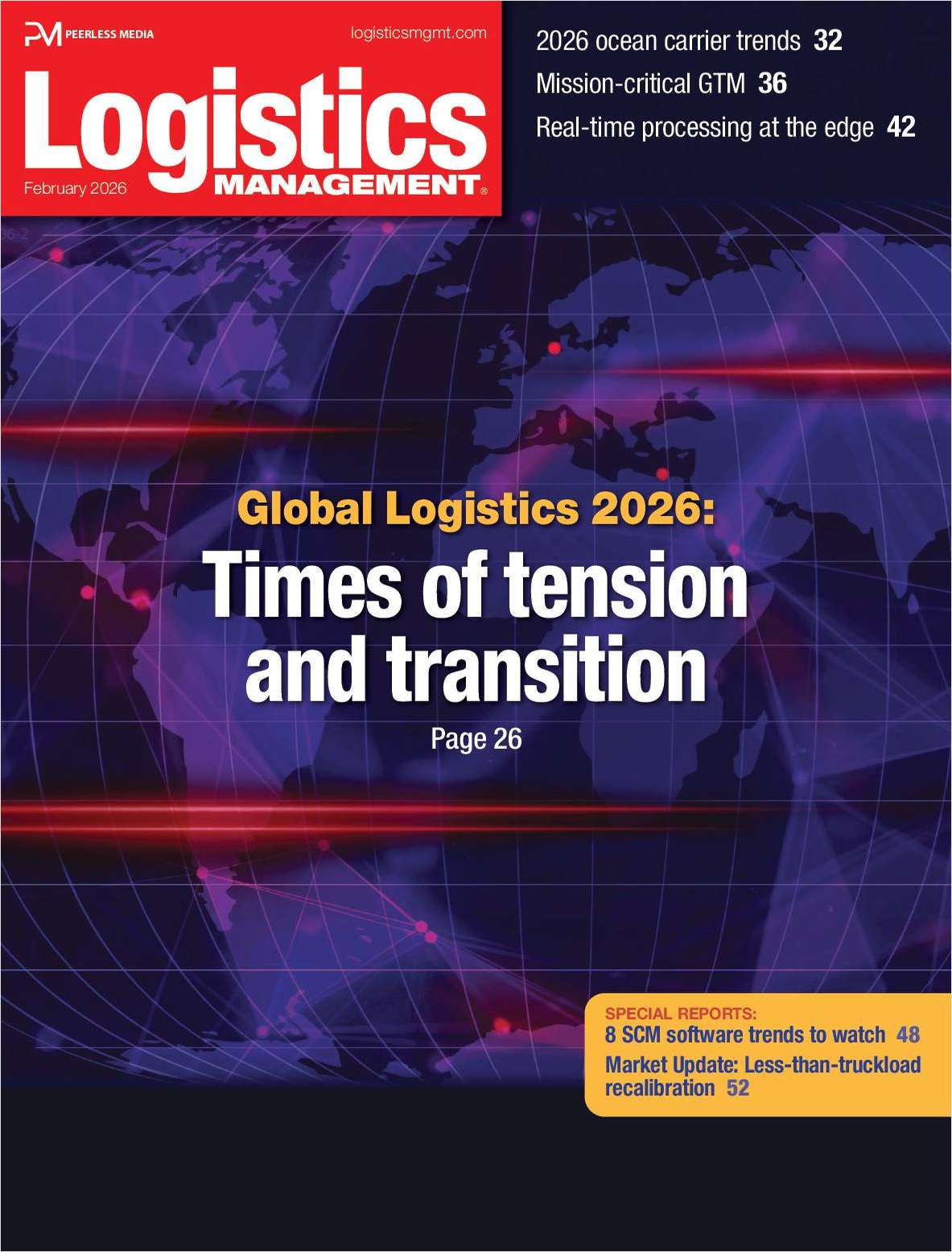 Logistics Management: Global Logistics 2026: Times of tension and transition