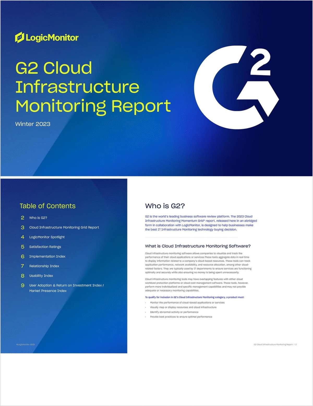 2023 G2 Network Monitoring Grid Report