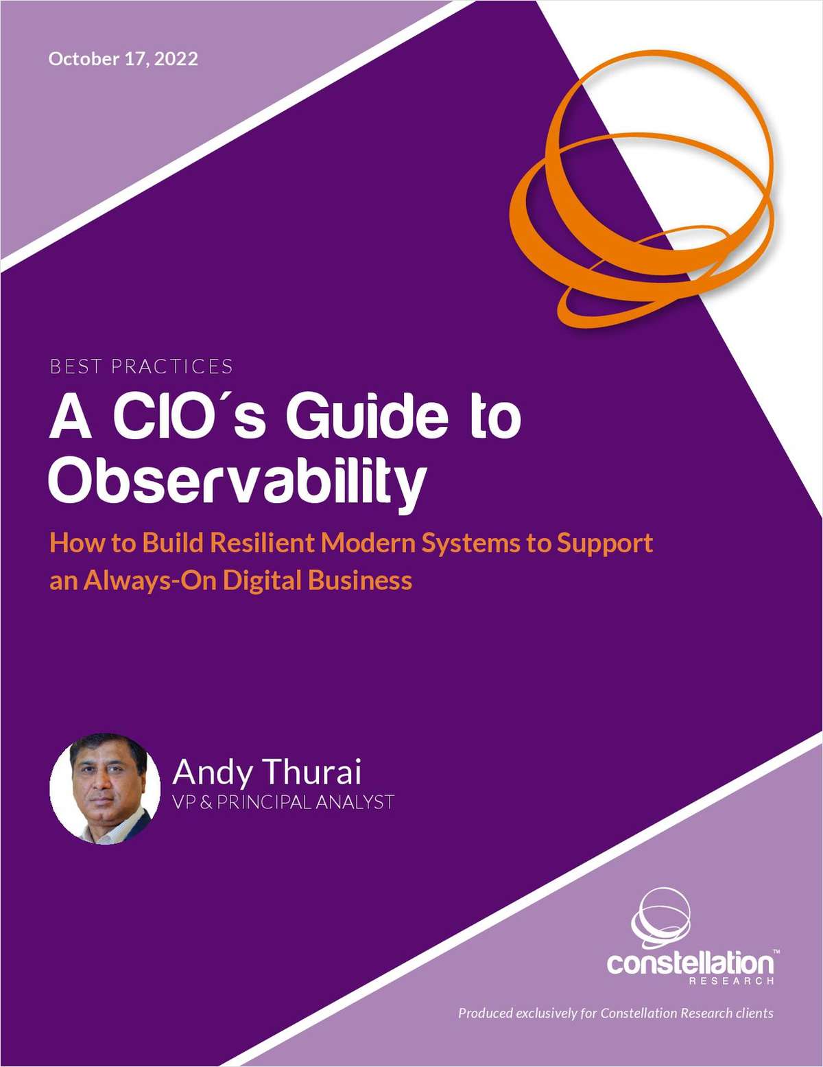 Constellation Report: A CIO's Guide to Observability