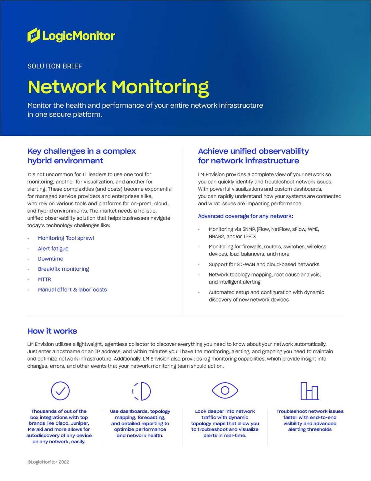 Network Monitoring Solution Brief