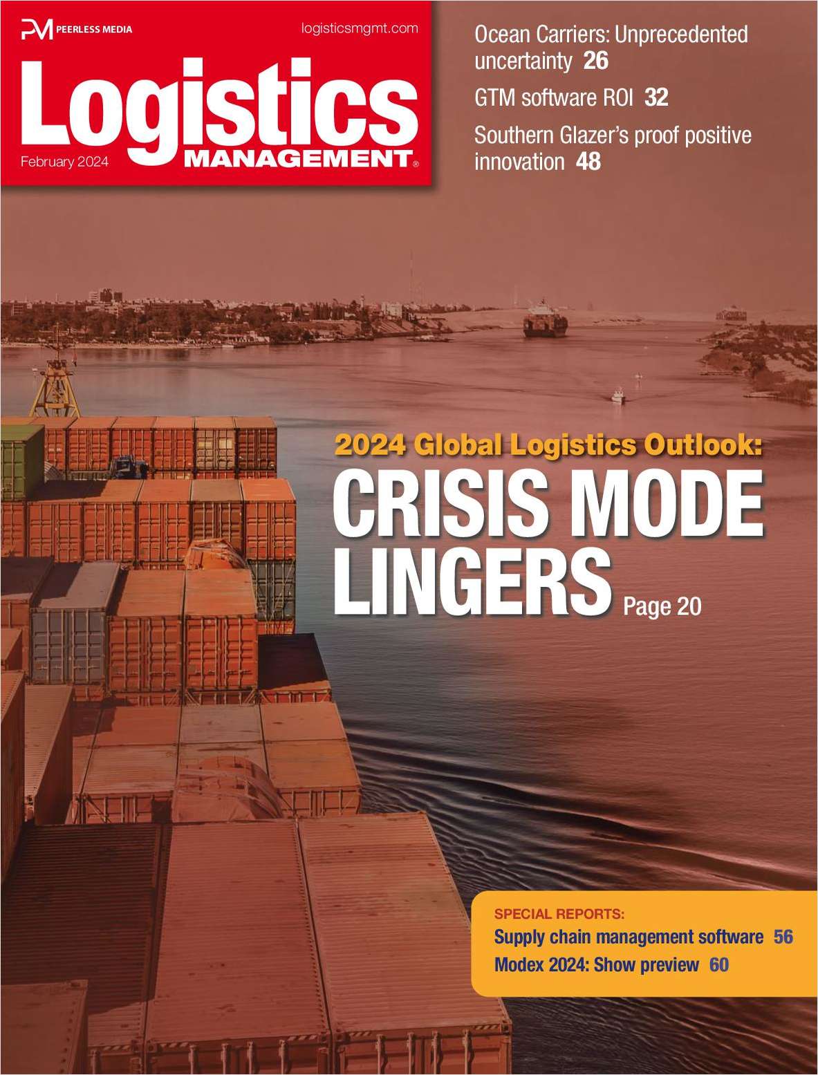 Logistics Management: 2024 Global Logistics Outlook: Crisis mode lingers