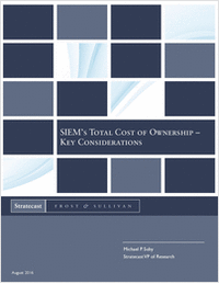 SIEM's Total Cost of Ownership - Key Considerations