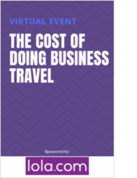 The Cost of Doing Business Travel