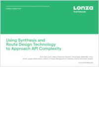 Using Synthesis and Route Design Technology to Approach API Complexity