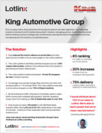 King Auto Group Case Study
