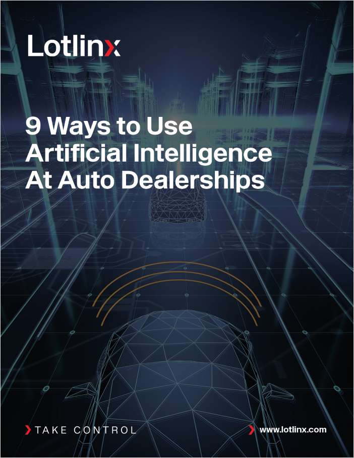 9 Ways to Use Artificial Intelligence at Auto Dealerships