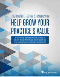 The 3 Most Effective Strategies to Help Grow Your Practice's Value
