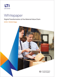 Digital Material Management offers Cost Savings and enhanced Customer Satisfaction