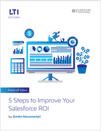 5 Steps to Improve Your Salesforce ROI