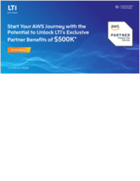 Start your AWS journey with LTI and unlock exclusive partner benefits worth $500k