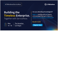Building the Timeless Enterprise. Together with ServiceNow.