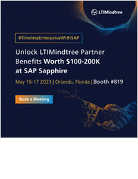 Unlock $200K partner Benefits at SAP Sapphire 2023