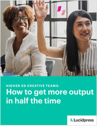 Higher Ed Creative Teams: How to Get More Output in Half the Time