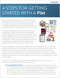 Four Steps for Getting Started with a PIM