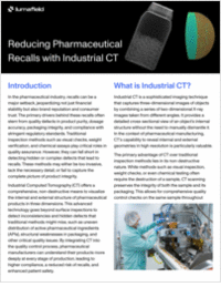 Reducing Pharmaceutical Recalls with Industrial CT