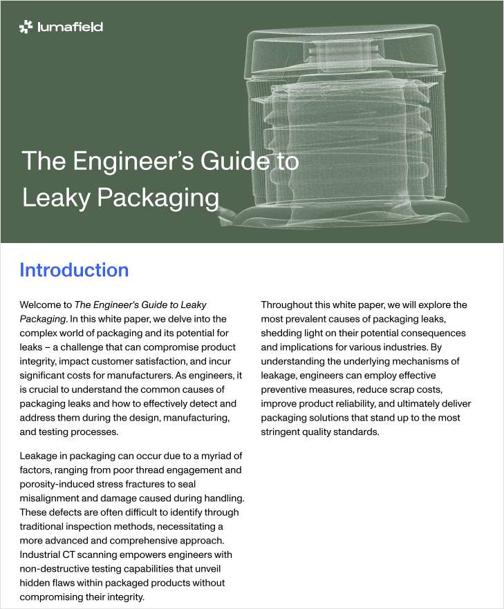 The Engineer's Guide to Leaky Packaging
