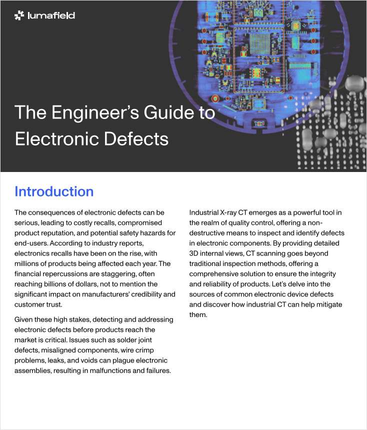 The Engineers Guide to Electronics Defects