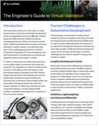 The Engineers Guide to Virtual Validation