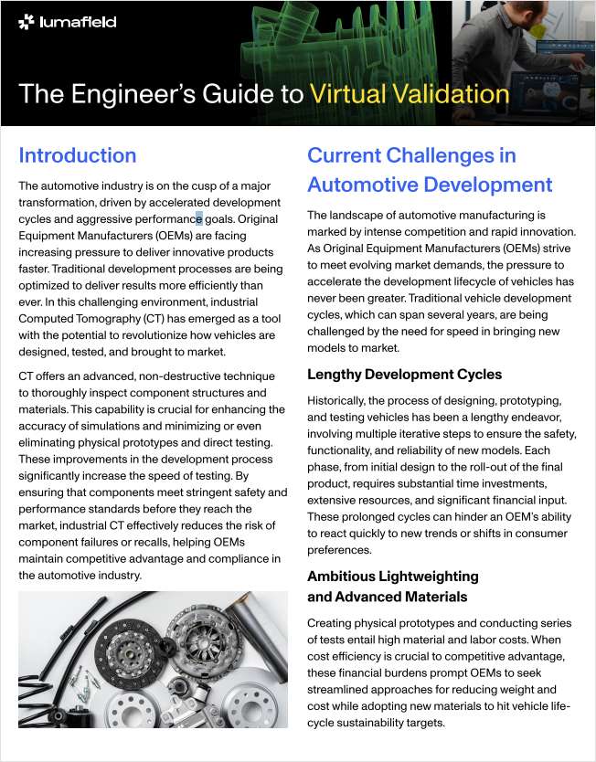 The Engineers Guide to Virtual Validation