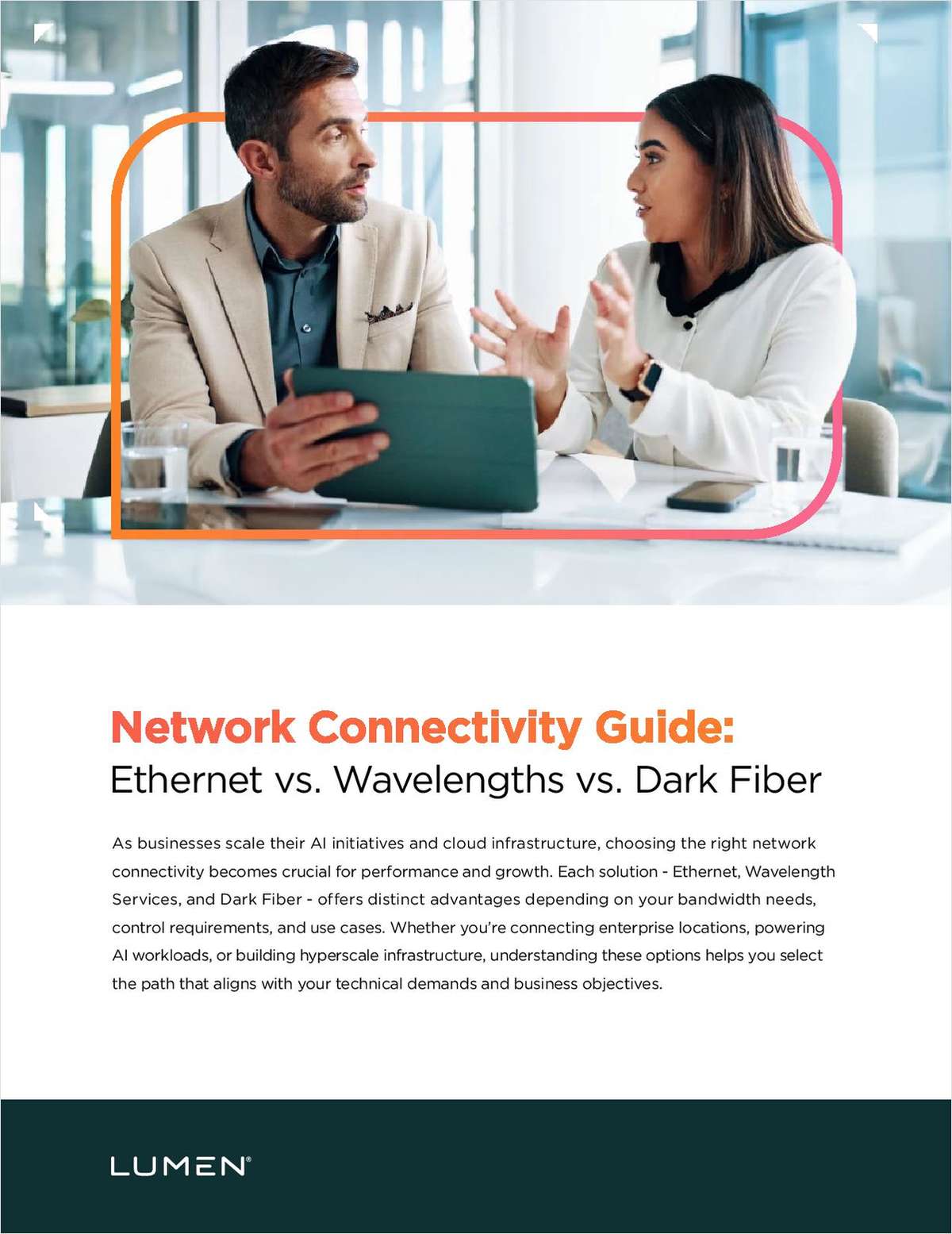 Network Connectivity Guide: Ethernet vs. Wavelengths vs. Dark Fiber