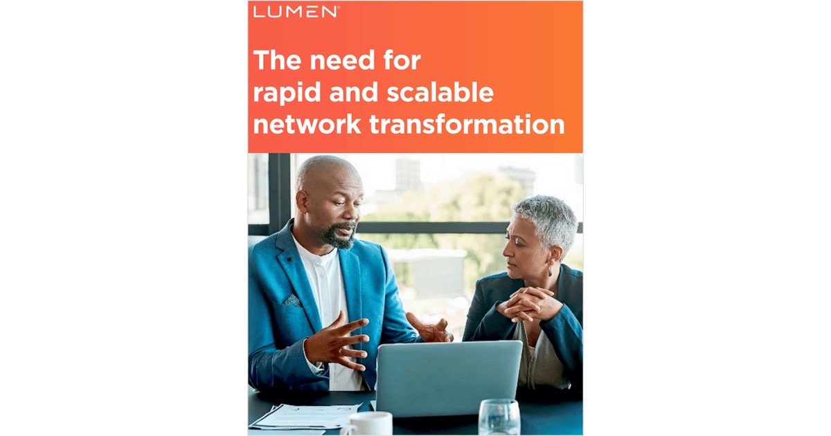 The Need for Rapid and Scalable Network Transformation