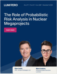 The Role of Probabilistic Risk Analysis in Nuclear Megaprojects