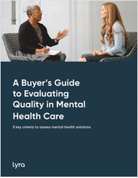 A Buyer's Guide to Evaluating Quality in Mental Health Care