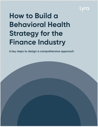 How to Build a Behavioral Health Strategy for the Finance Industry
