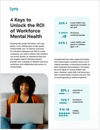 4 Keys to Unlock the ROI of Workforce Mental Health