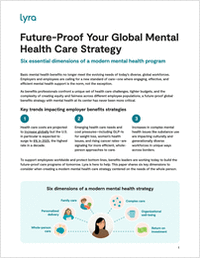 Future-Proof Your Global Mental Health Care Strategy