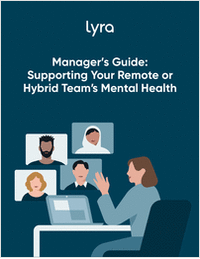 Manager's Guide: Supporting Your Remote or Hybrid Team's Mental Health