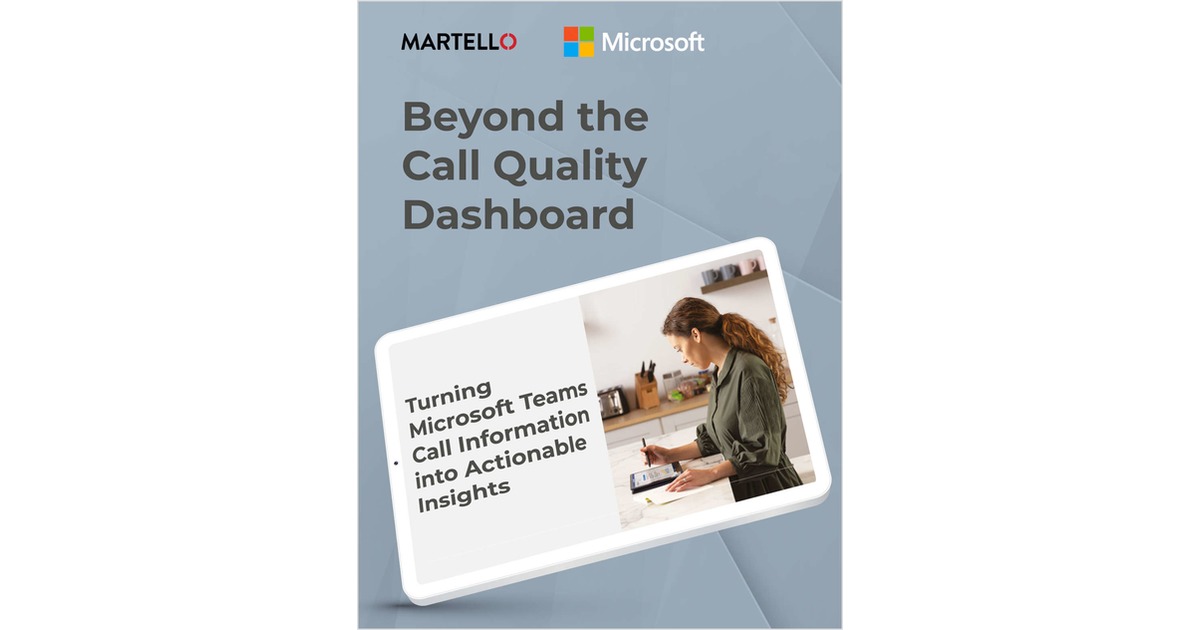 Beyond The Microsoft Teams Call Quality Dashboard Make Microsoft Teams 