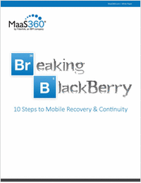 Breaking BlackBerry: Your Transition Plan in 10 Easy Steps