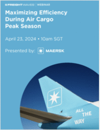 Maximizing Efficiency During Air Cargo Peak Season