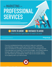 [eBook] Marketing Professional Services--4 Steps to Grow, 10 Mistakes to Avoid