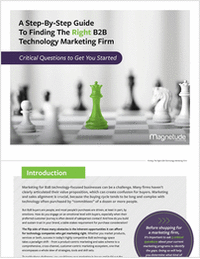 A Step-By-Step Guide To Finding The Right B2B Technology Marketing Firm