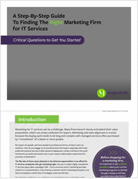 A Step-By-Step Guide To Finding The Right Marketing Firm for IT Services