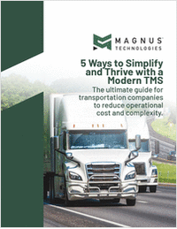 5 Ways to Simplify and Thive with a Modern TMS