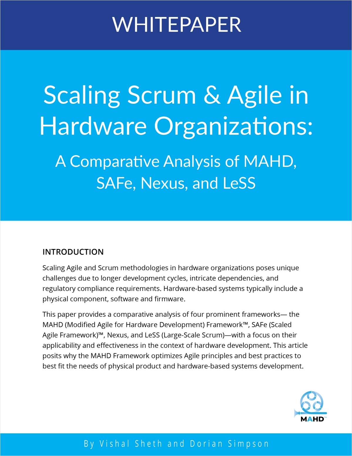 Scaling Agile for Hardware: The Right Framework for Your Organization