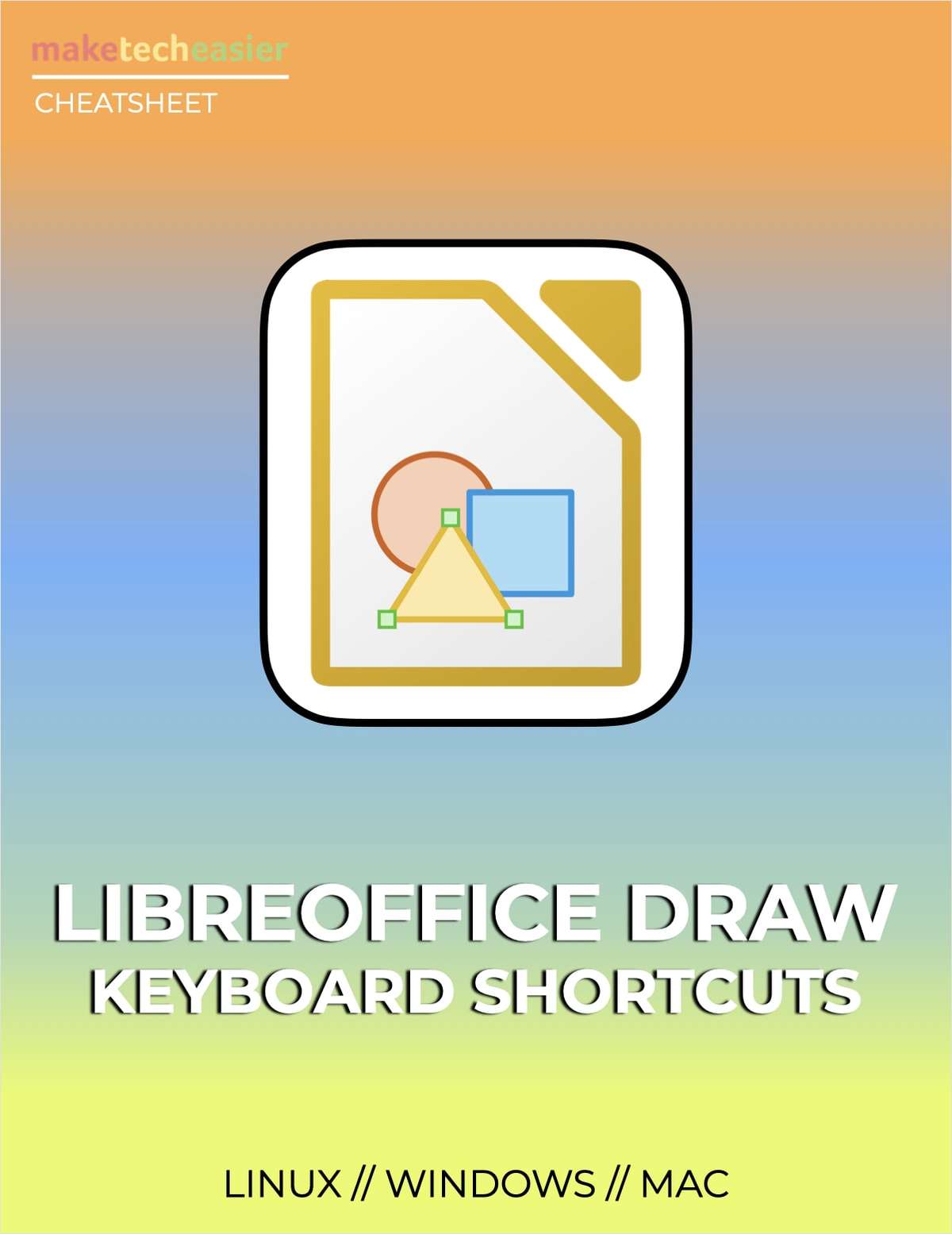 LibreOffice Draw Keyboard Shortcuts
